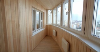 Внутренняя отделка лоджии Алейск, цена от 212 руб. м2